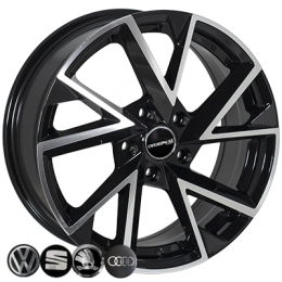 ZF 6057 BMF R16 W6,5 PCD5x100 ET35 DIA57,1